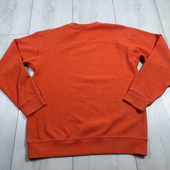 Lululemon All Yours Crew Sweatshirt Womens 6 Orange Heathered Brick Bubble Dot - Picture 5 of 12
